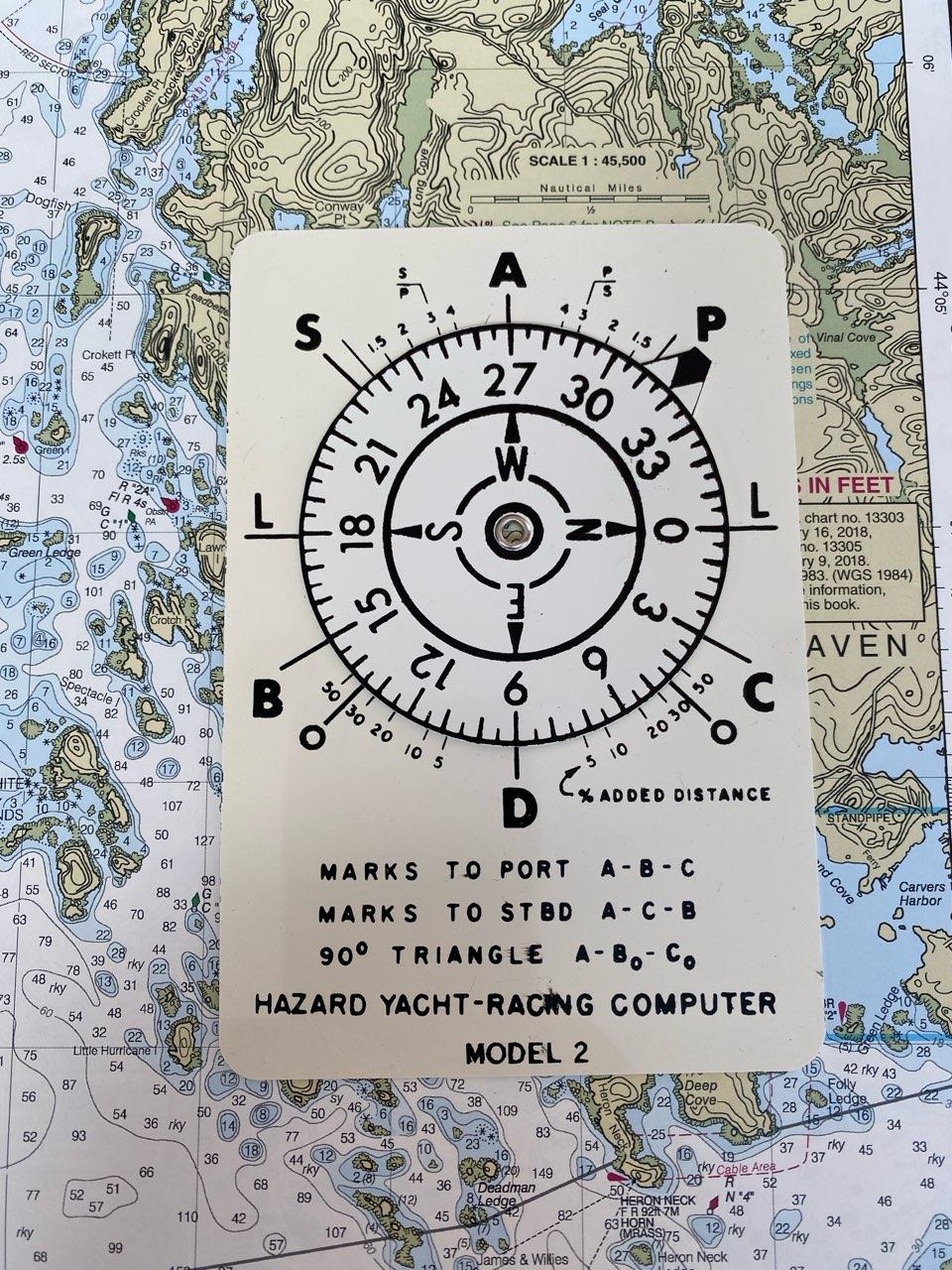 Sail Race Calculator Model 2